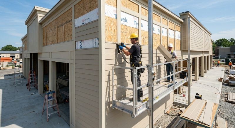 Commercial Siding Installation in Scottsboro, AL