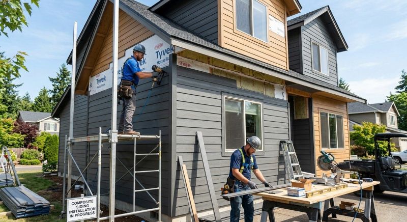 Composite Siding Installation in Belvidere, TN