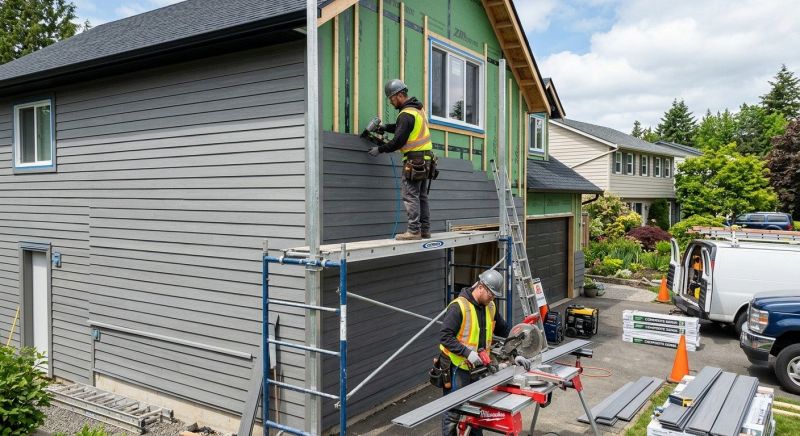 Composite Siding Installation in Franklin County, TN