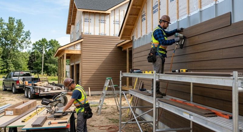 Composite Siding Installation in South Pittsburg, TN