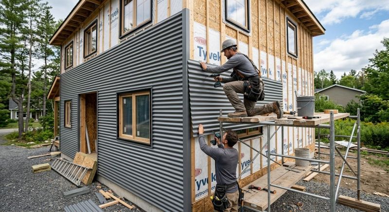 Corrugated Siding Installation in Scottsboro, AL