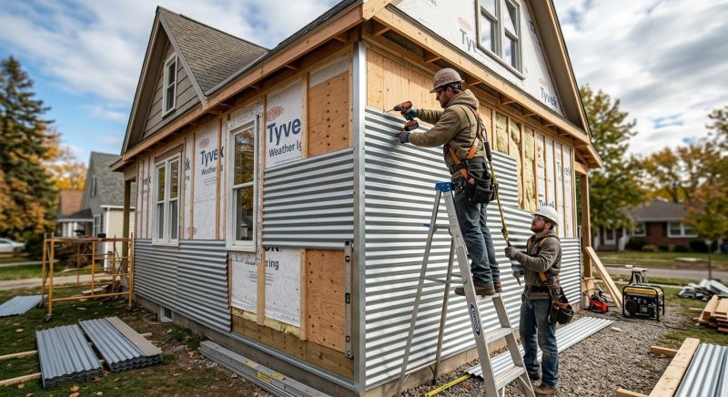 Corrugated Siding Installation in Scottsboro, AL