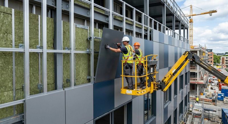 Facade Cladding Installation in Scottsboro, AL
