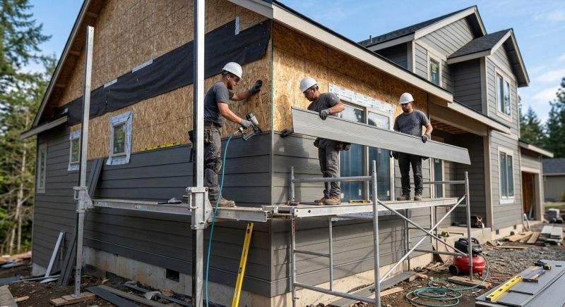 Fiber Siding Installation in Winchester, TN