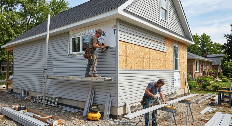 House Siding Installation in Franklin County, TN