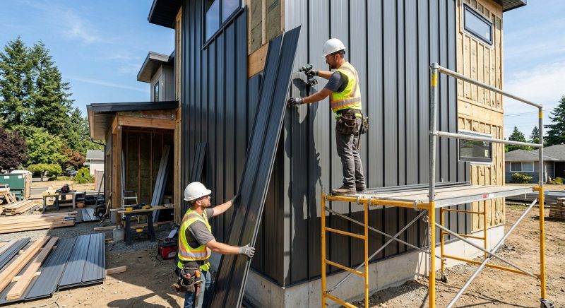 Metal Siding Installation in South Pittsburg, TN