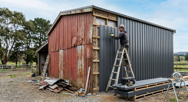 Metal Siding Replacement in Belvidere, TN