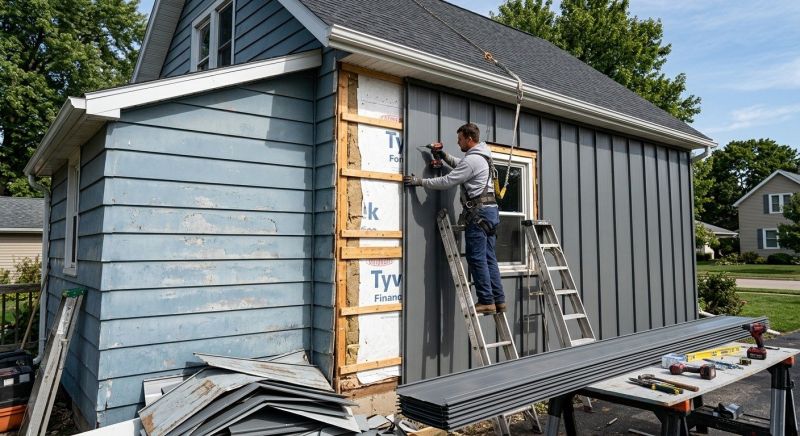 Metal Siding Replacement in Scottsboro, AL