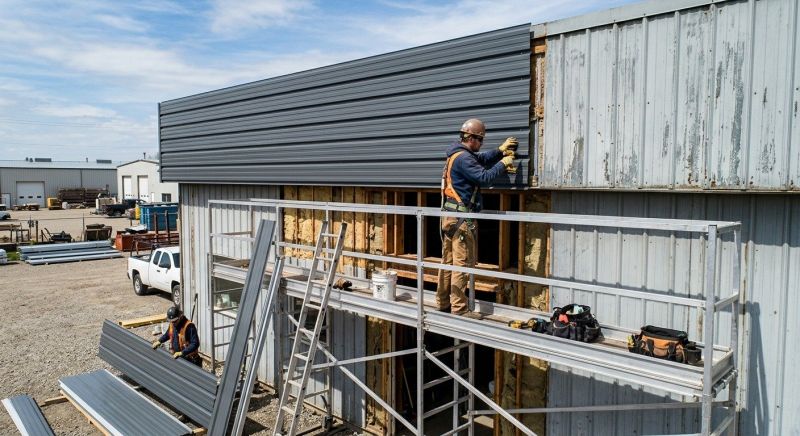 Metal Siding Replacement in South Pittsburg, TN
