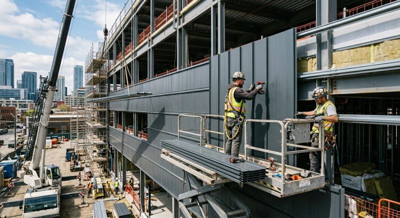 Steel Cladding Installation in Scottsboro, AL