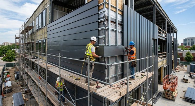 Steel Cladding Installation in Scottsboro, AL