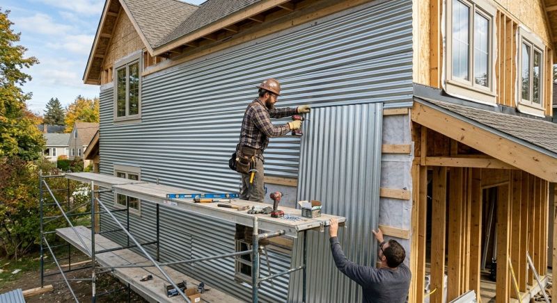Tin Siding Installation in Scottsboro, AL