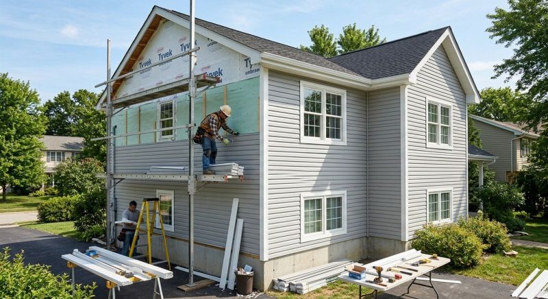 Vertical Siding Replacement in Scottsboro, AL